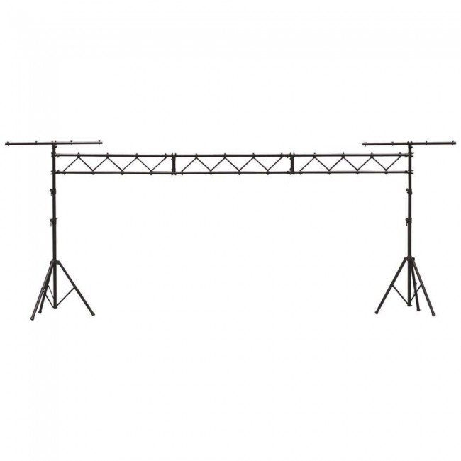 12 Ft Height Adjustable DJ Lighting Stand with (3) I-beam Sections – adjusts up to 12'H x 15'W