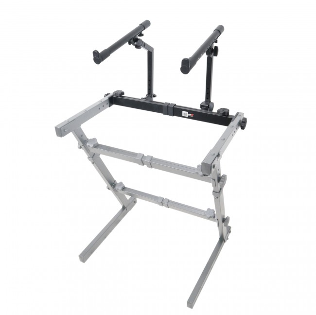 Professional Keyboard Add-on for Portable Z-Stand 2nd tier with Adjustable Stacking  