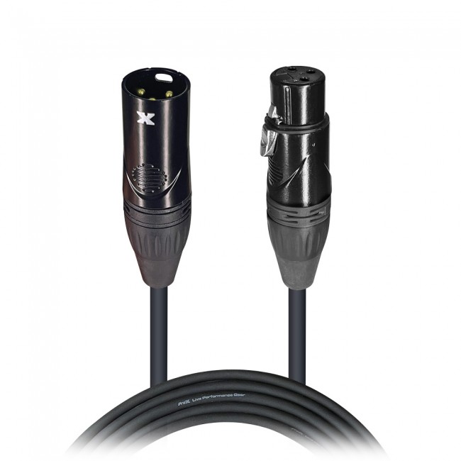 25 Ft. Balanced XLR-F to XLR-M High Performance Microphone Cable