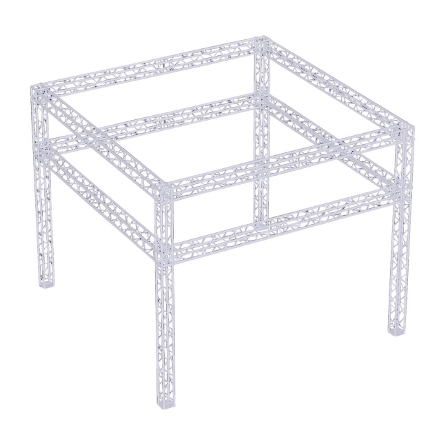 20X20 Double Tier Exhibition Module Stand Truss Package