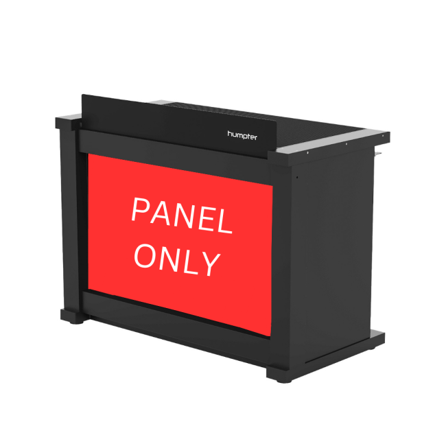BLACK Front Central Panel Cover for B3 DJ Table Workstation by Humpter