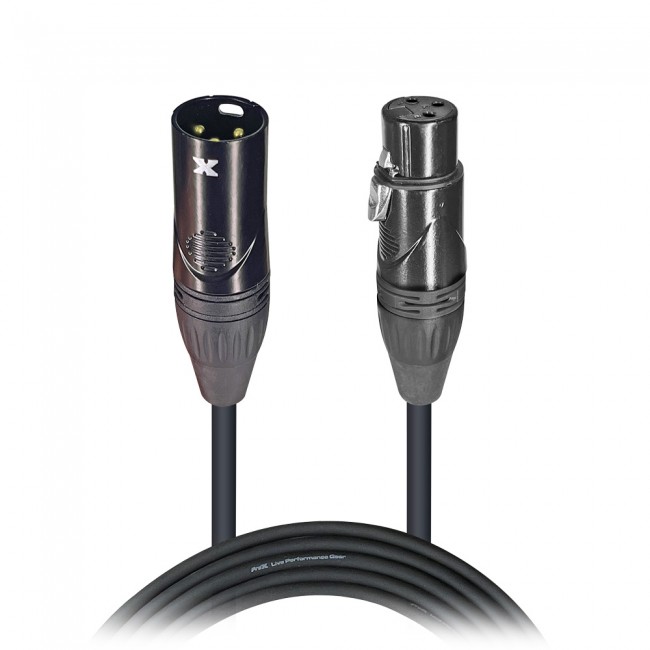 15 Ft. High Performance DMX Male 3-Pin to DMX Female 3-Pin Cable