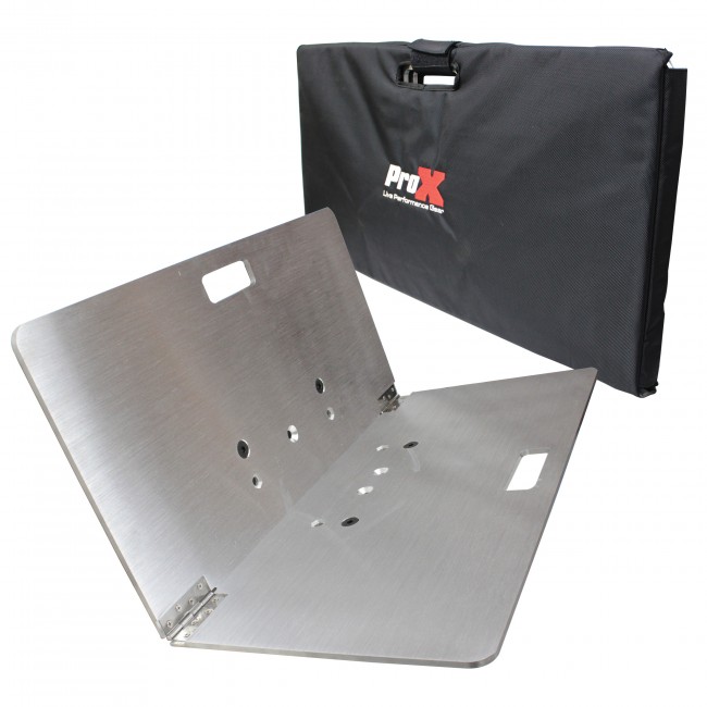 24 x 24 Folding Aluminum Base Plate & Bag Fits Most Manufacturers F34 Trussing W/Conical Connectors
