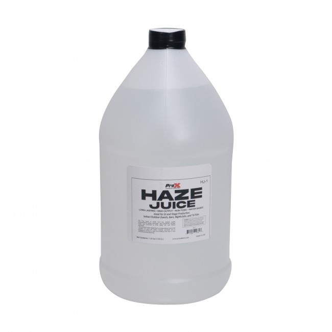 DJ Haze Juice Water Based Haze Machine Liquid Replacement - 1 Gallon