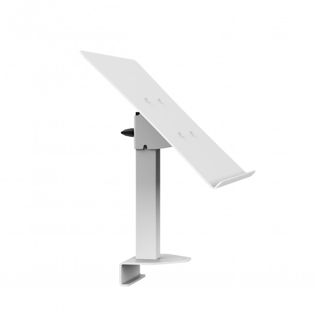 White Universal Tablet Mounting Stand for B3 DJ Table Workstation by Humpter