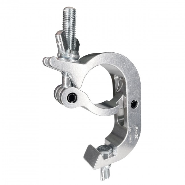  Aluminum Pro Slim Hook Style Clamp for 2 Truss Tube Capacity 330 Lbs.