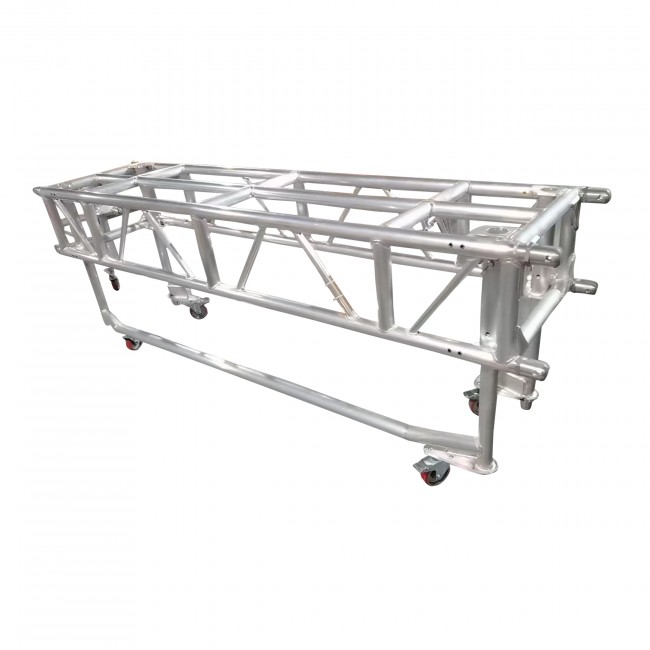 10' FT Pre-Rig Rectangular Truss Segment with Removable Rolling Base System