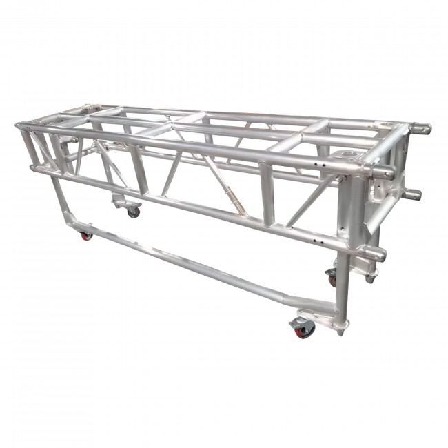 8' FT Pre-Rig Rectangular Truss Segment with Removable Rolling Base System
