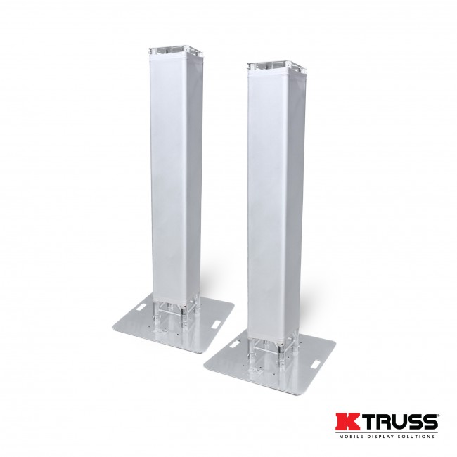 K-Truss 3.28 Lightweight Square Truss Totem Full Package Includes Top Plate and Base Plate