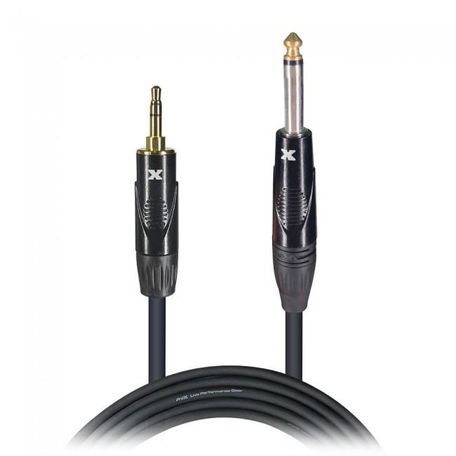 5 Ft. Unbalanced TRS-M Mini 1/8 to TS-M High Performance Audio Cable