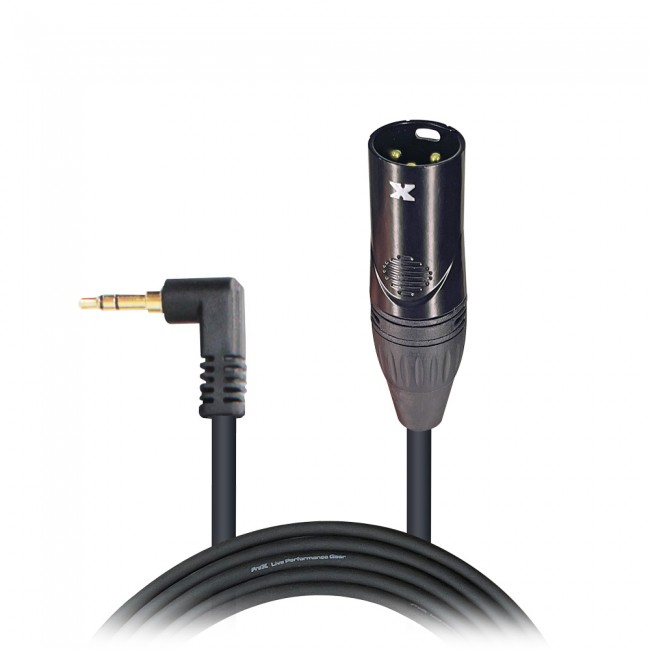 5 Ft. Unbalanced 1/8 (3.5mm) TRS Mini to XLR-M Premium Audio Cable 