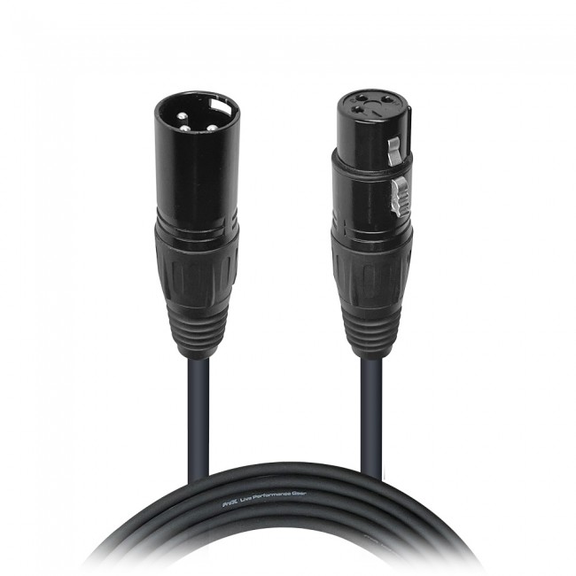 5 Ft. DMX XLR3-M to XLR3-F Premium Cable