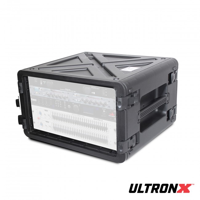 UltronX 6U Rack Air-tight, Water-sealed ABS Case 