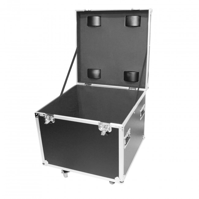 ATA Utility Flight Travel Heavy-Duty Storage Road Case with 4 in casters – 29.5x29.5x29 Exterior