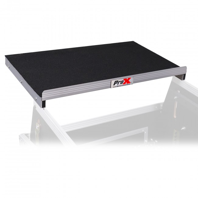 Universal Sliding Laptop Shelf Add-on for ProX MK2 Combo Rack Mount Mixer Cases 