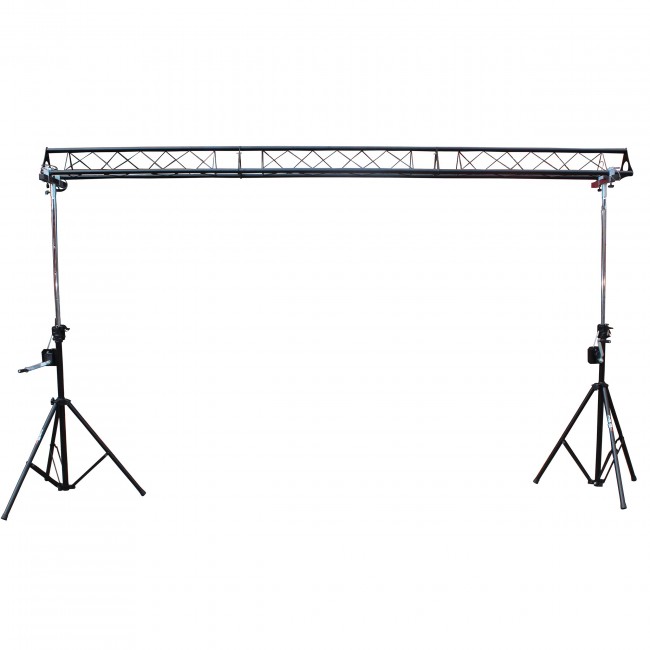 Portable Crank Up System Lighting Triangle Truss System with 3x 57 Truss for 5ft 10ft 15ft Wide 10ft Height
