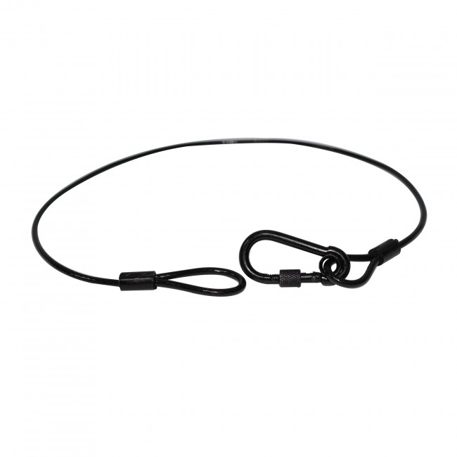 30 Black Safety Cable