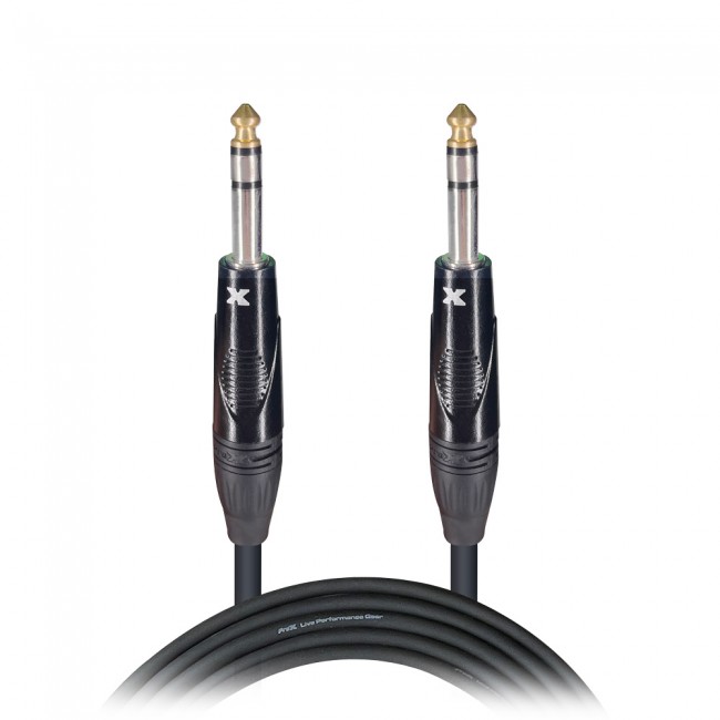 25 Ft. Balanced  1/4 TRS-M to TRS-M High Performance Audio Cable