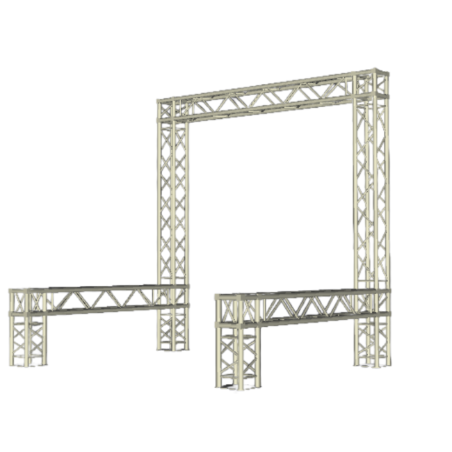 10' x 10' Exhibition Module Stand Truss Package