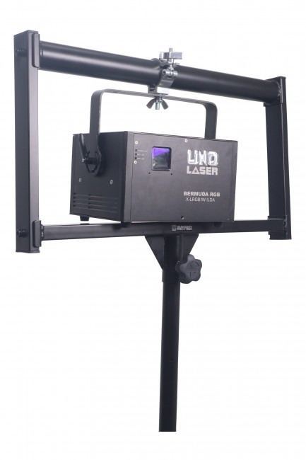 Mobile Mount Bracket for Dual Laser DJ Lighting to Speaker Stand 2 inch Pipe 