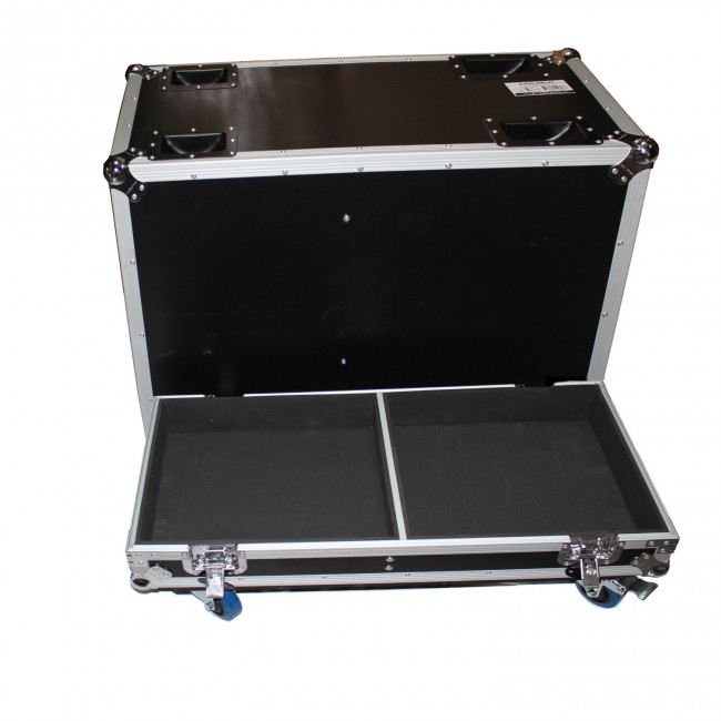 Flight Case for Two QSC KW153 Speakers