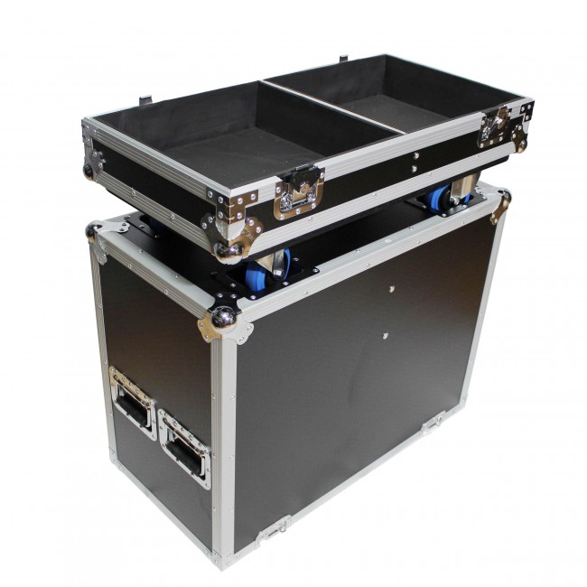 ATA Style Flight Road Case for 2x RCF HDL12-AS Subwoofer Speakers
