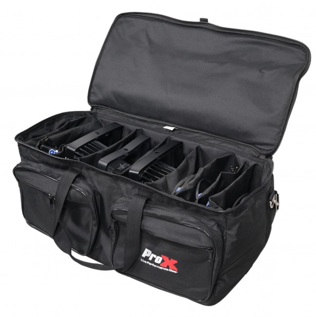 MANO™ Large Utility Carry Bag w/ Organizing dividers For Cables, LED Lighting, and More