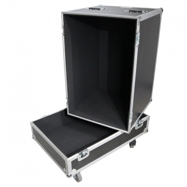 Universal ATA Single Speaker Flight Case for RCF 6x HDL6A 6x HDL26A 1x QSC KSS peaker and most similar size speakers 23x21x27 in
