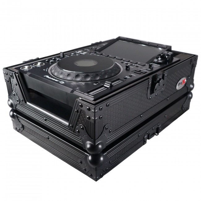 Flight Case for Pioneer DJ  CDJ3000 Professional DJ multi player Black on Black