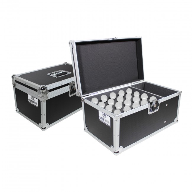 ProX XS-MIC20S ATA Flight Case for (20) Wireless Wired Microphones