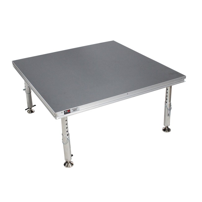 StageQ 4' x 4' Single Stage Unit Height Adjustable from 28 to 48 in.