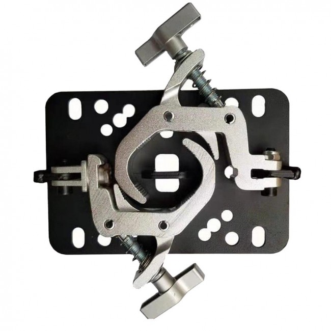 Dual Clamping & Folding Plate for Moving Heads 