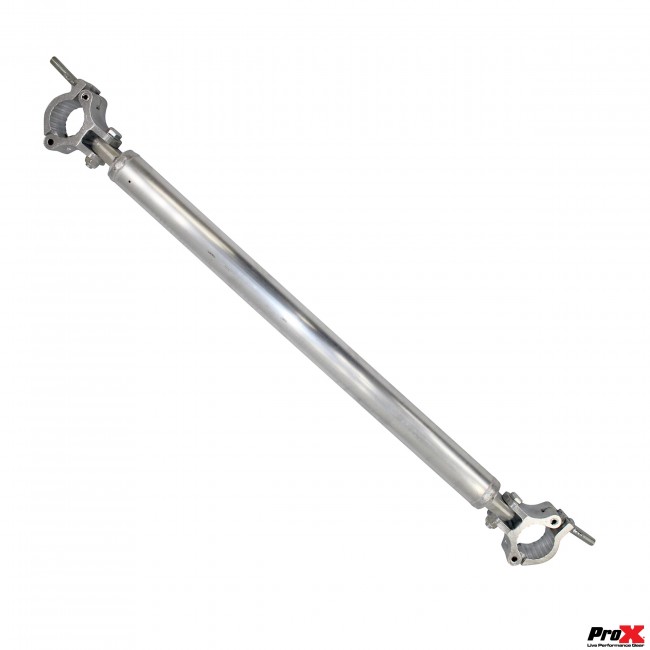 32 Inch (81.28cm) Single Truss Tube W-Clamp and Hinge on Each End | 2 Inch | 2mm Wall