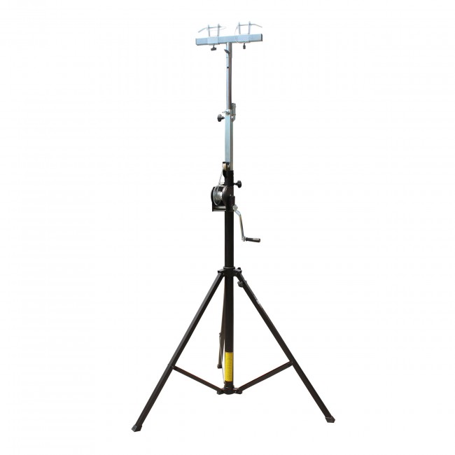 14 Ft Heavy-duty Lighting Crank Truss Stage Stand Includes T-Adapter Truss Mount 200 lbs Capacity