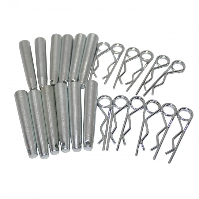 Connector and Safety Pins Sets (12) Package