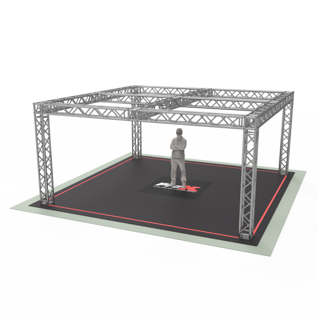 F34 Trade Show Display Booth Truss System – 19 x 19 x 9 Ft.