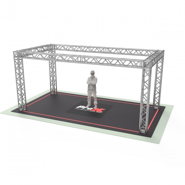 F34 Trade Show Display Booth Truss System – 20 x 10 x 9 Ft