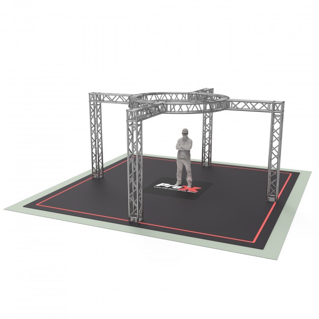 F34 Trade Show Display Booth Truss System – 20 x 20 x 9 Ft.