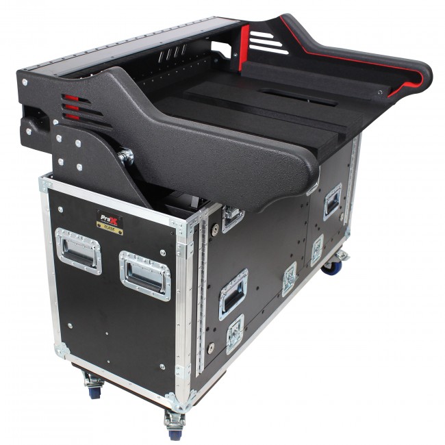 For MIDAS Heritage D Flip-Ready Hydraulic Console Easy Retracting Lifting 2U Rack Space Case by Zcase HD96-24