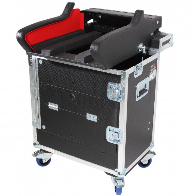 For Allen and Heath DLive C1500 Flip-Ready Hydraulic Console Easy Retracting Lifting Case by ZCASE