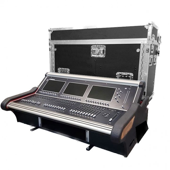 Flip-Ready Detachable Easy Retracting Hydraulic Lift Case for Digico S31 Digital Mixing Console by ZCase®