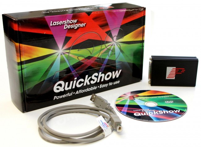 Pangolin QuickShow FB3 Control Software with ILDA Interface