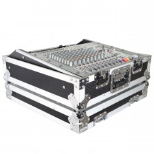 Universal 10U 19 Topload Rack Mountable Live Sound Mixer Flight Case
