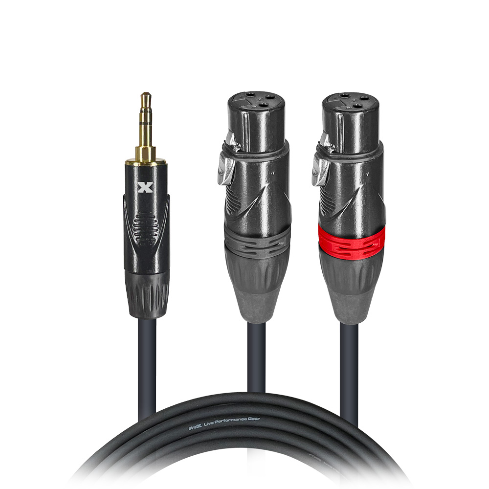 TCB6 | 3.5mm TRS Male to XLR Female Audio Output Cable | Movo