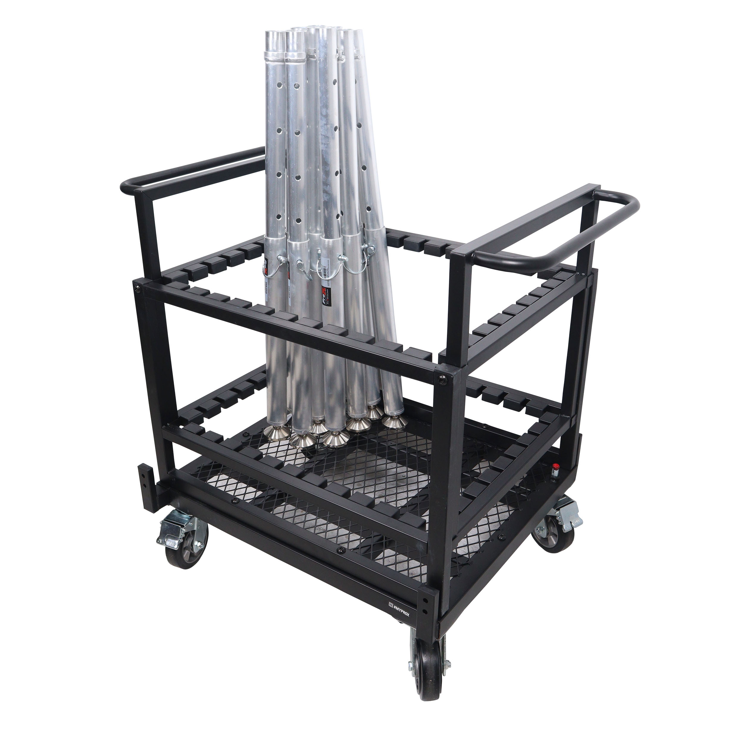 ProX X-BP8X30-10X24 Dolly Cart for Base Plates and Truss - Holds 8-30 inch  or 10-24 inch Base Plates