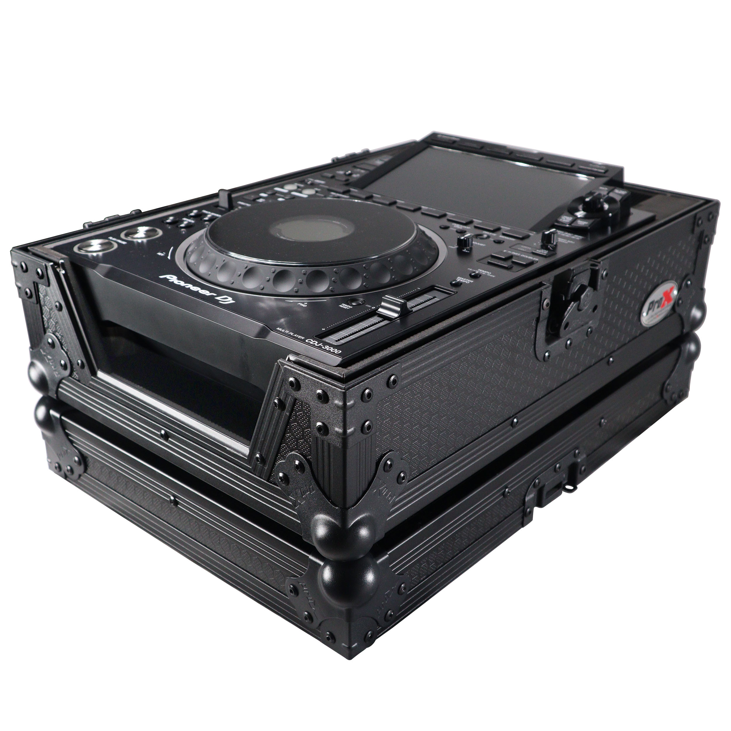 Nog steeds ze Prime Flight Case for Pioneer DJ CDJ3000 Professional DJ multi player Black on  Black | ProX Live Performance Gear