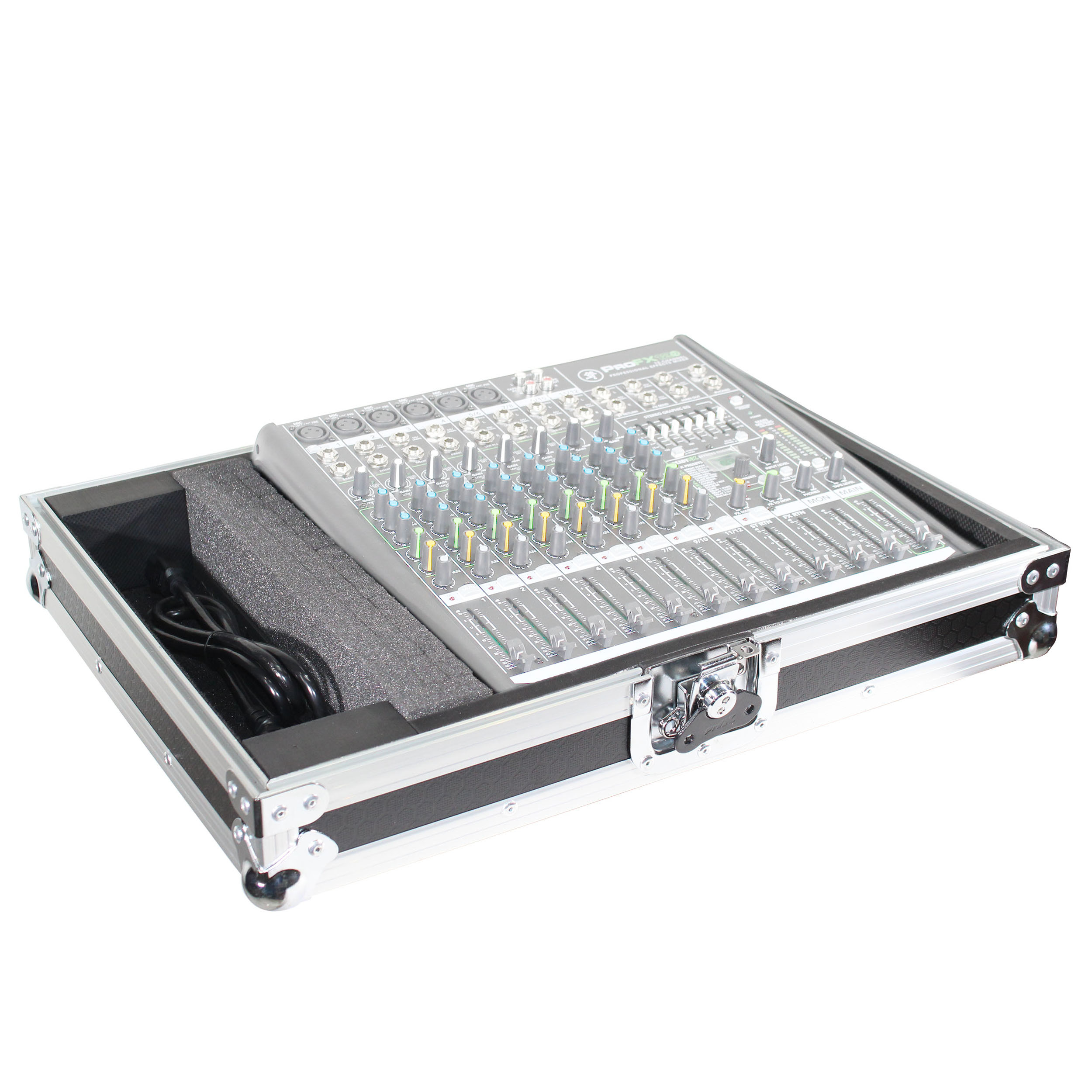 Mixers & Small Units 3/8 Ply Professional ATA Case with Diamond Plate Laminate Fits Mackie Ppm1012 PPM 1012 12 CHA 1600w 